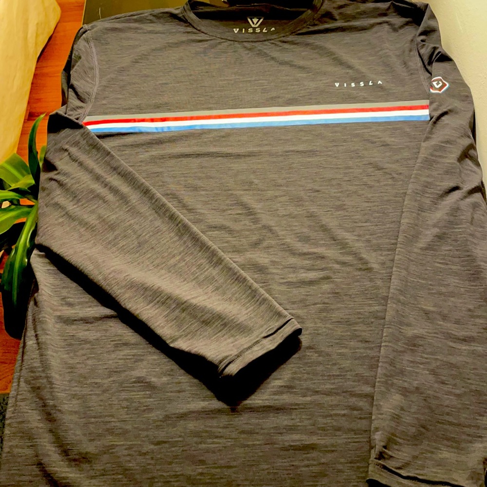 Men’s, Large, Vissla, UVA/UVB shirt.